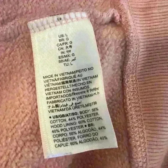 Pink woman’s jacket size large - Picture 4 of 5